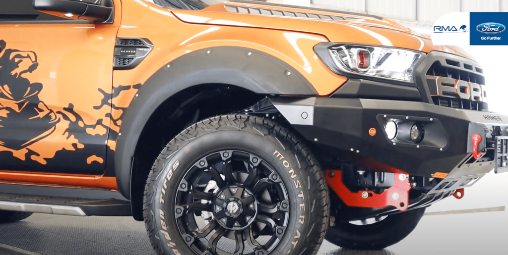 ฟอร์ด Ranger Wildtrak กระบะแต่งสวย