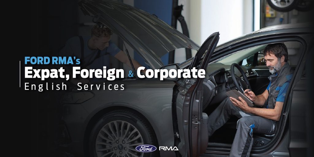 Ford RMA’s Expat & Corporate English Services 