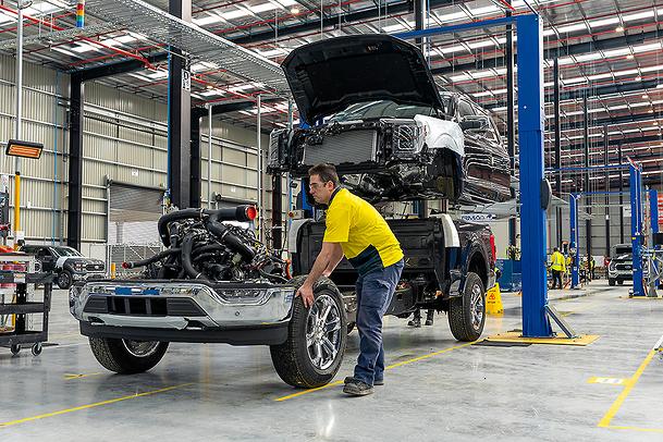 เริ่มสายการผลิต Ford F-150 ในเมลเบิร์น โดย RMA Automotive