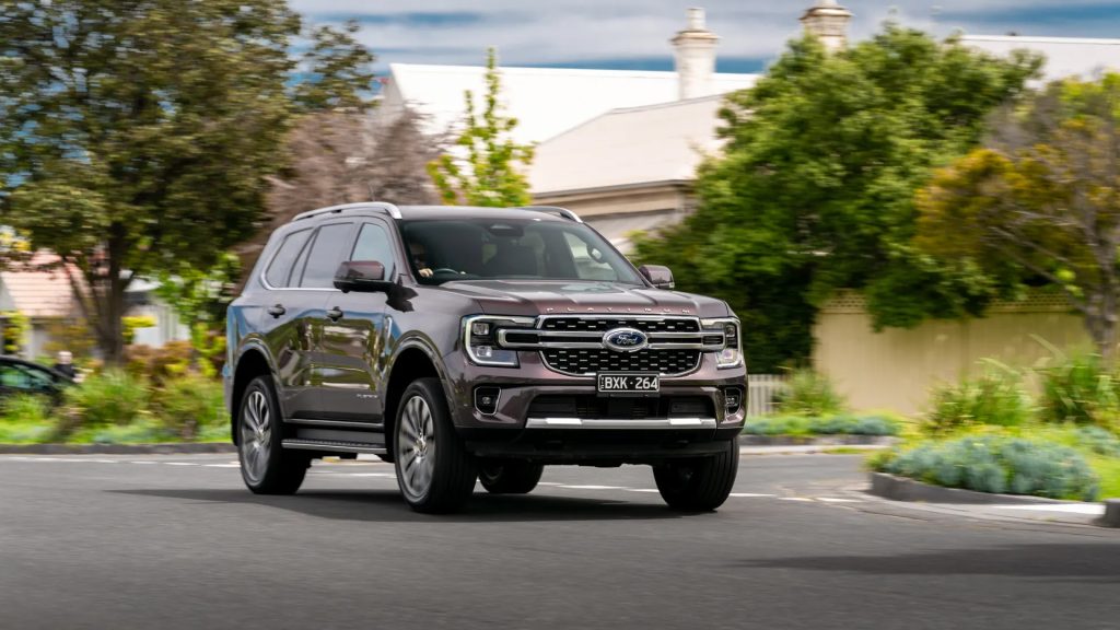 เตรียมเปิดตัว Ford Everest Platinum V6 3.0 Diesel Full-Time 4WD เตรียมเปิดตัวในไทย มีนาคม 2024 นี้